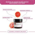 Swisse Blood Orange Brightening Clay Mask With Vitamin C | Grocsy