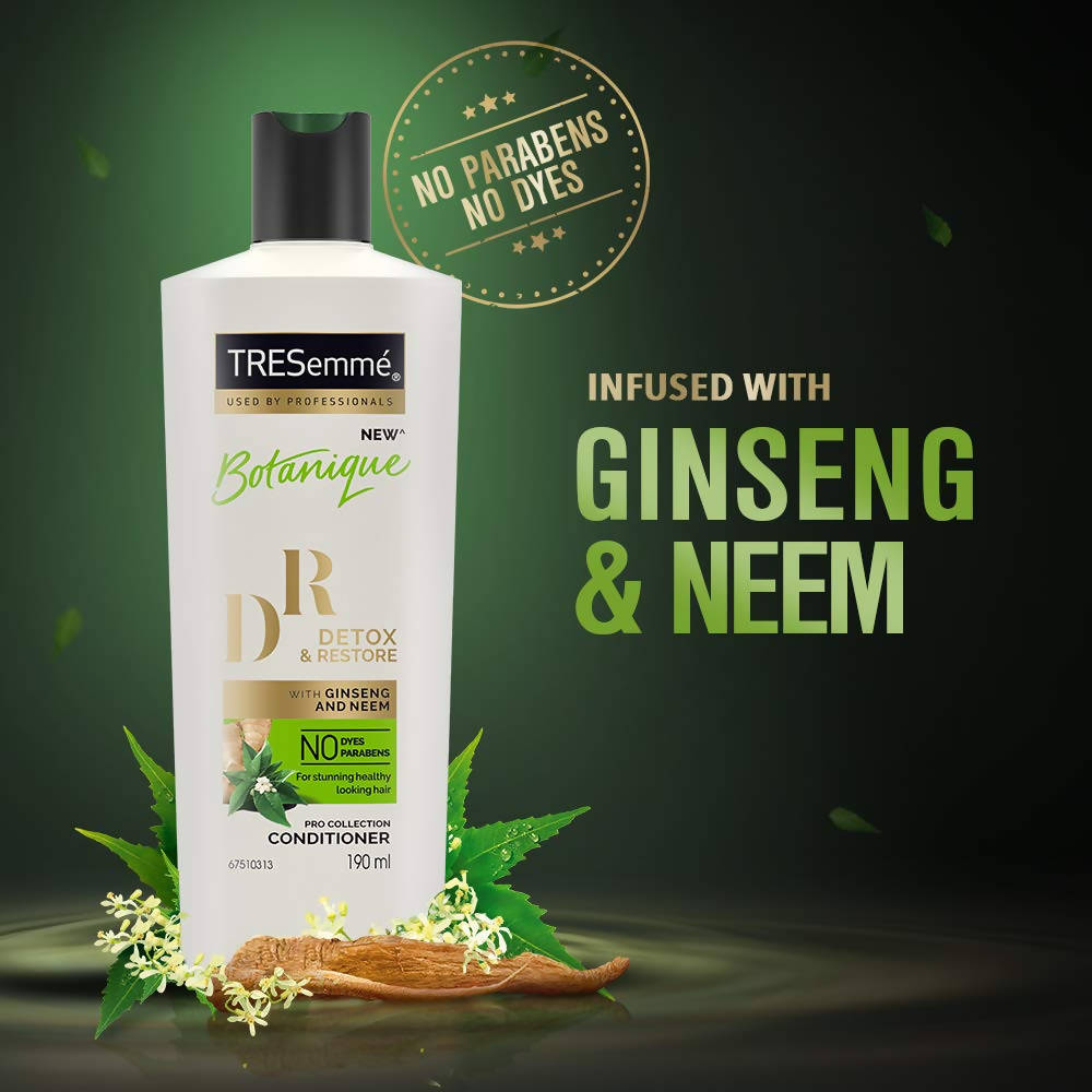 TRESemme Botanique DR Detox & Restore Conditioner With Ginseng & Neem | Grocsy