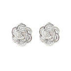 Flower Diamond Earrings- Ruby Raang | Grocsy