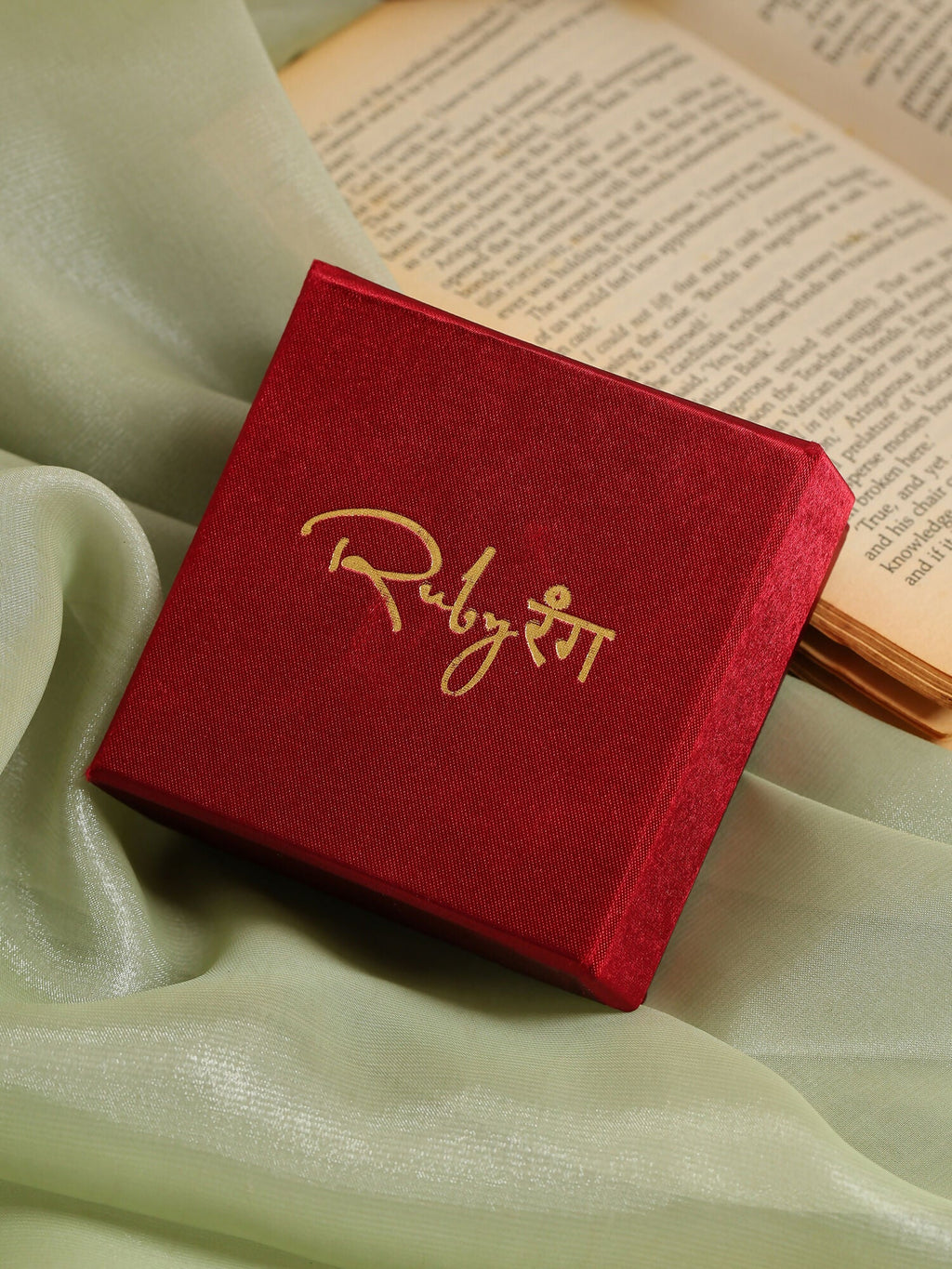 Ruby Raang Diamond Crystal Ring | Grocsy