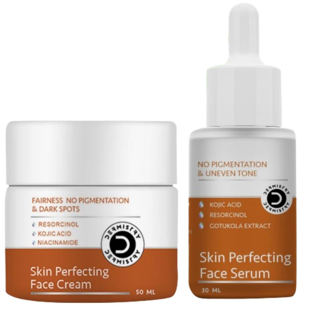Dermistry Skin Perfecting Face Cream & Skin Perfecting Face Serum | Grocsy