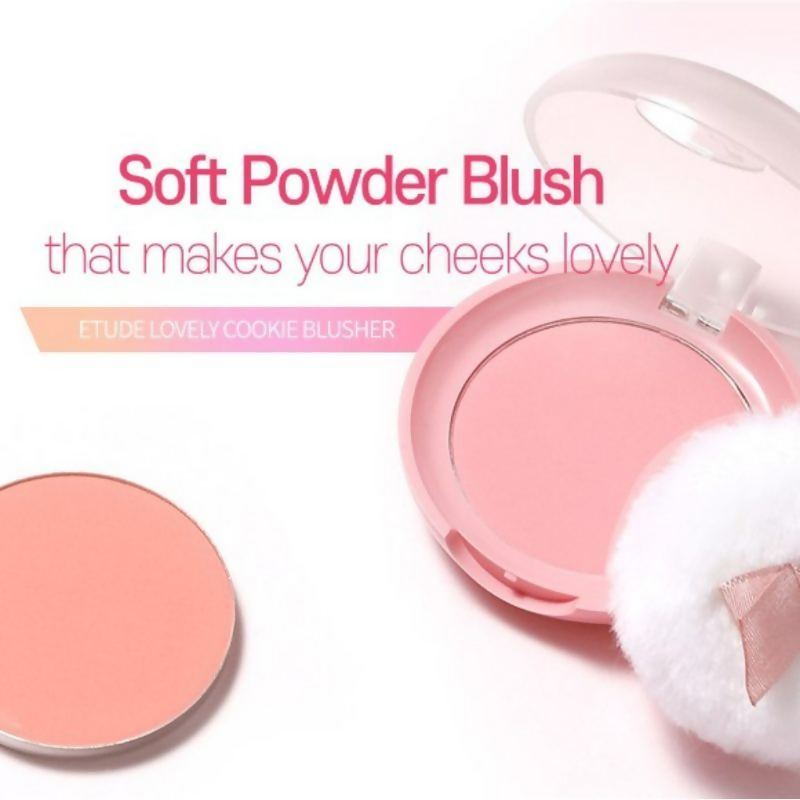 Etude House Lovely Cookie Pressed Powder Blush - Ginger Honey | Grocsy