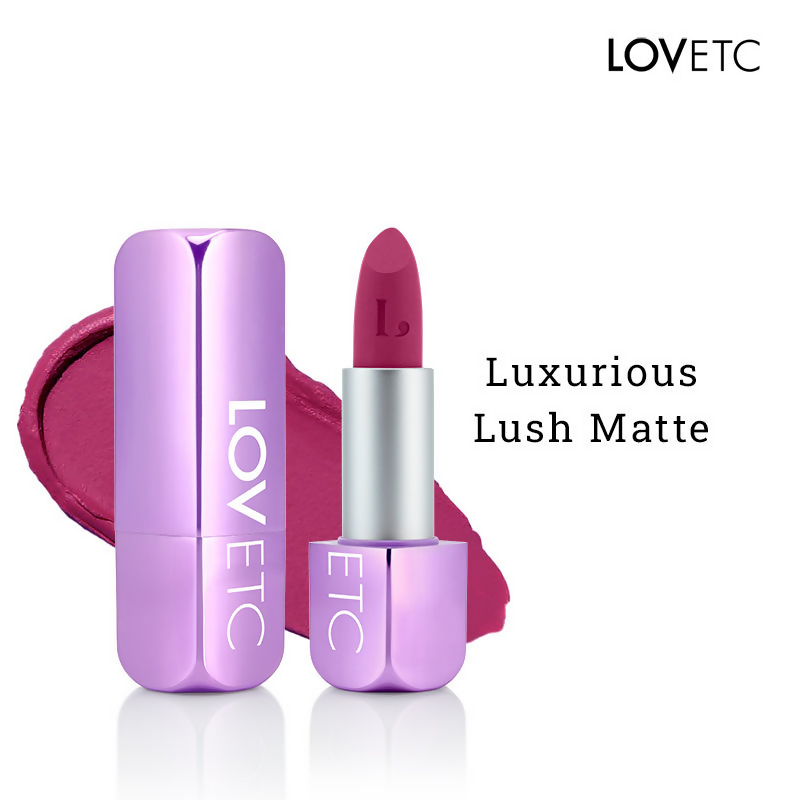 LOVETC Pout, Perfect, Etc High-Definition Matte Lipstick - Birthday Blush | Grocsy