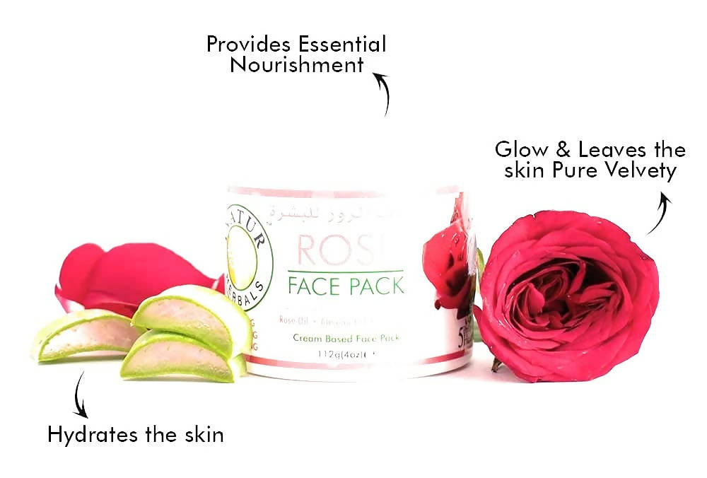 Inatur Rose Face Pack | Grocsy