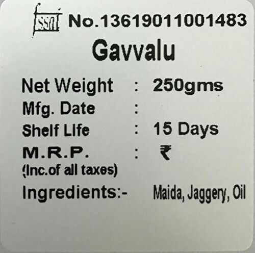 Vellanki Foods Andhra Sweets Combo (250 gm Each) - Venna Vundalu, Gavvalu, Bellam Kommulu | Grocsy