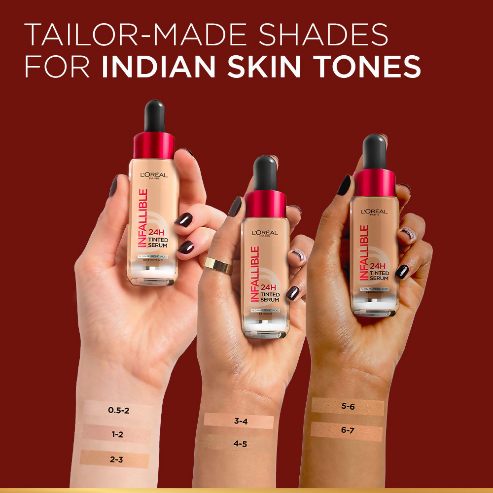 L'Oreal Paris Infallible 24H Tinted Serum Foundation - Rosy Light | Grocsy