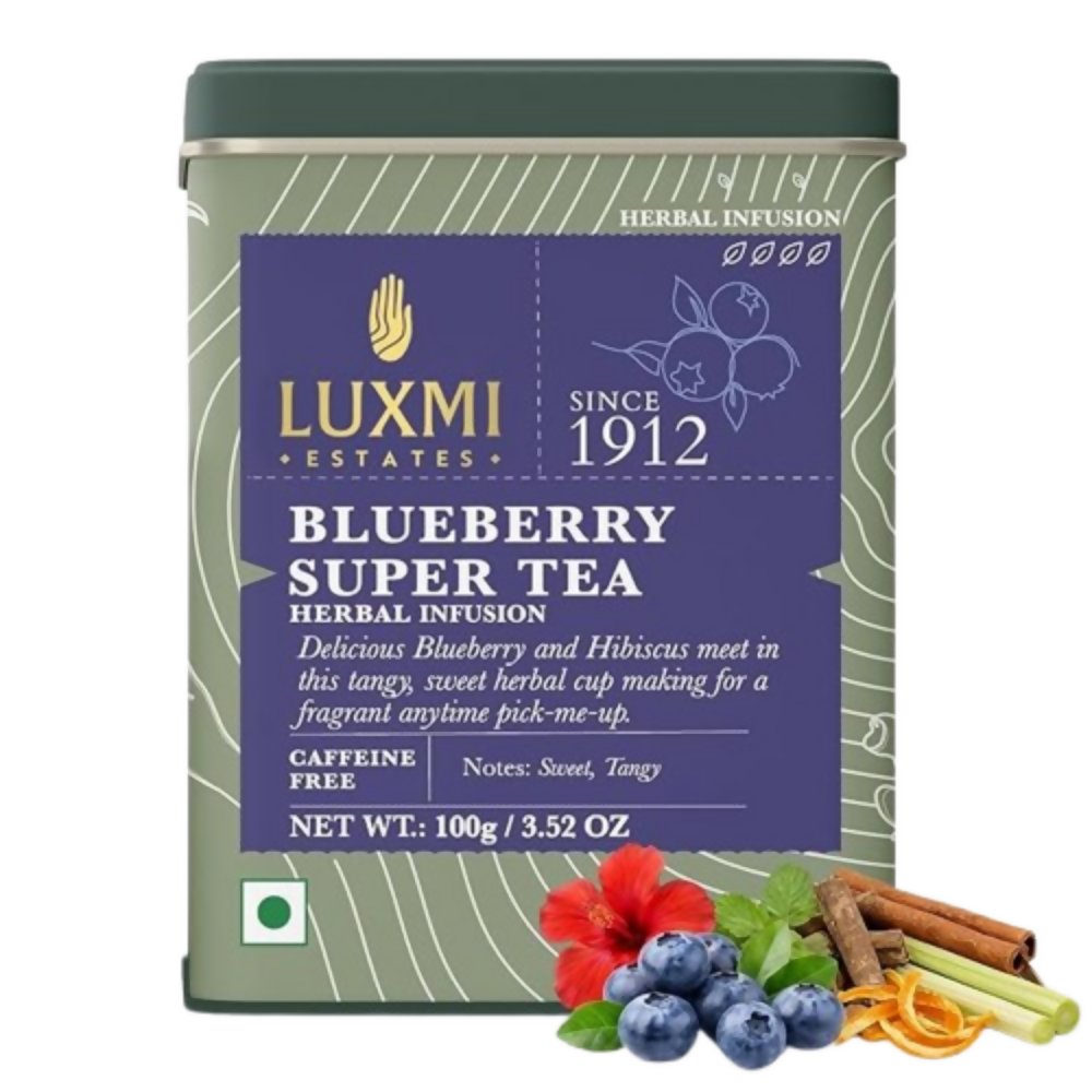 Luxmi Estates Blueberry Super Herbal Infusion | Grocsy