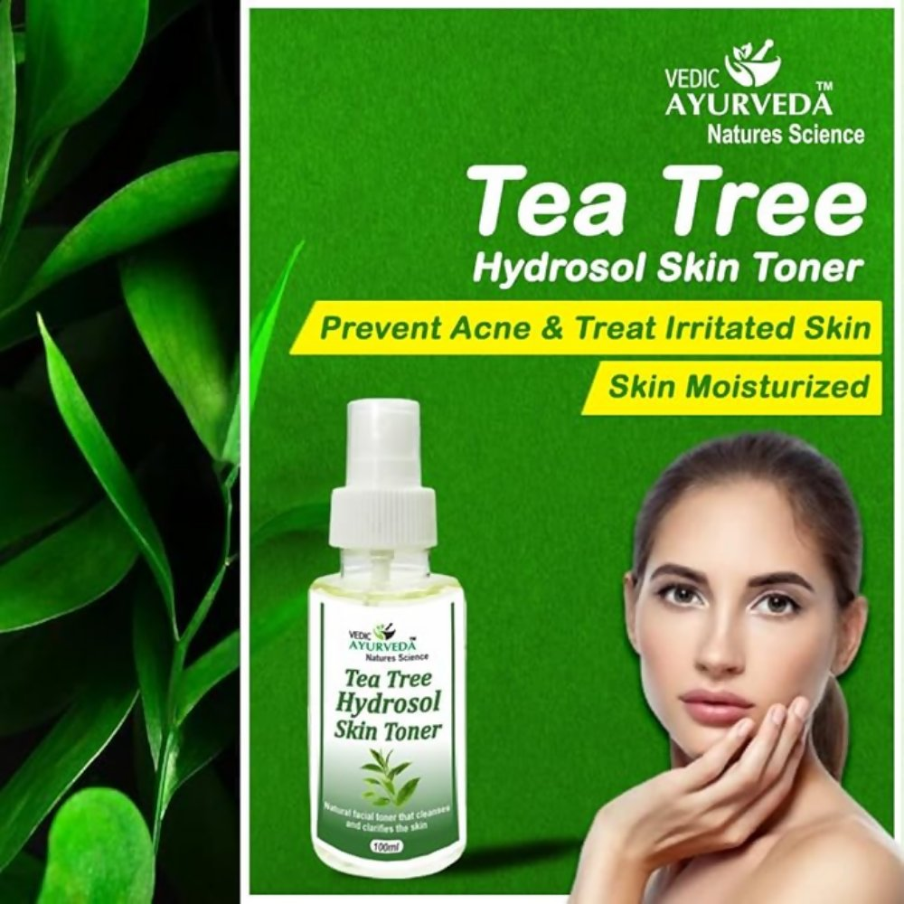 VedicAyurveda Tea Tree Hydrosol Skin Toner | Grocsy