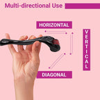Sotrue Derma Roller For Hair Growth 0.5 mm with 540 Stainless Steel Needles - Repairs Damaged Hair, Activates Hair Follicles | Grocsy