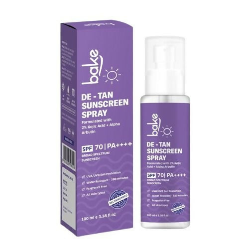 Bake SPF 70 Sunscreen Spray PA++++ Waterproof | Grocsy