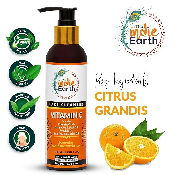 The Indie Earth Vitamin C Face Cleanser | Grocsy