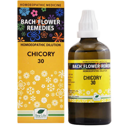 New Life Homeopathy Bach Flower Remedies Chicory Dilution | Grocsy