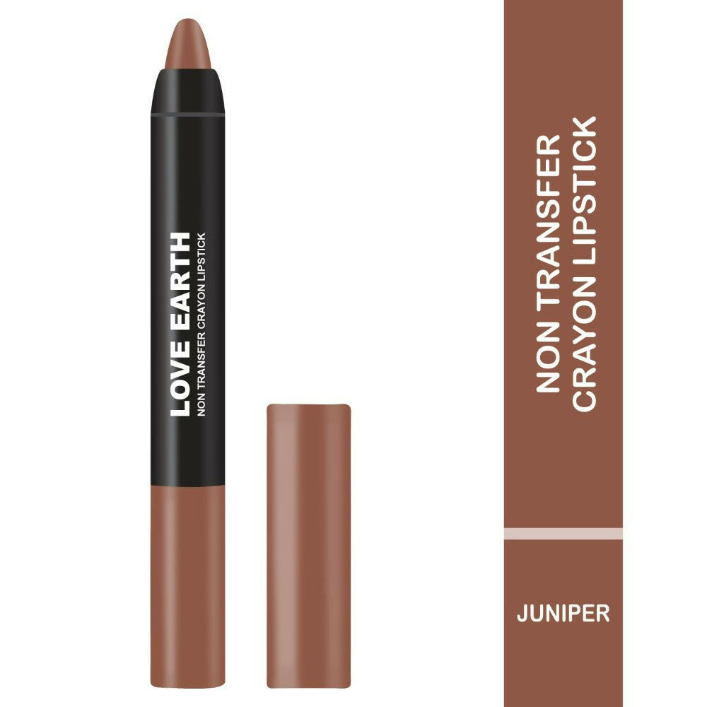 Love Earth Non Transfer Crayon Lipstick-Juniper | Grocsy