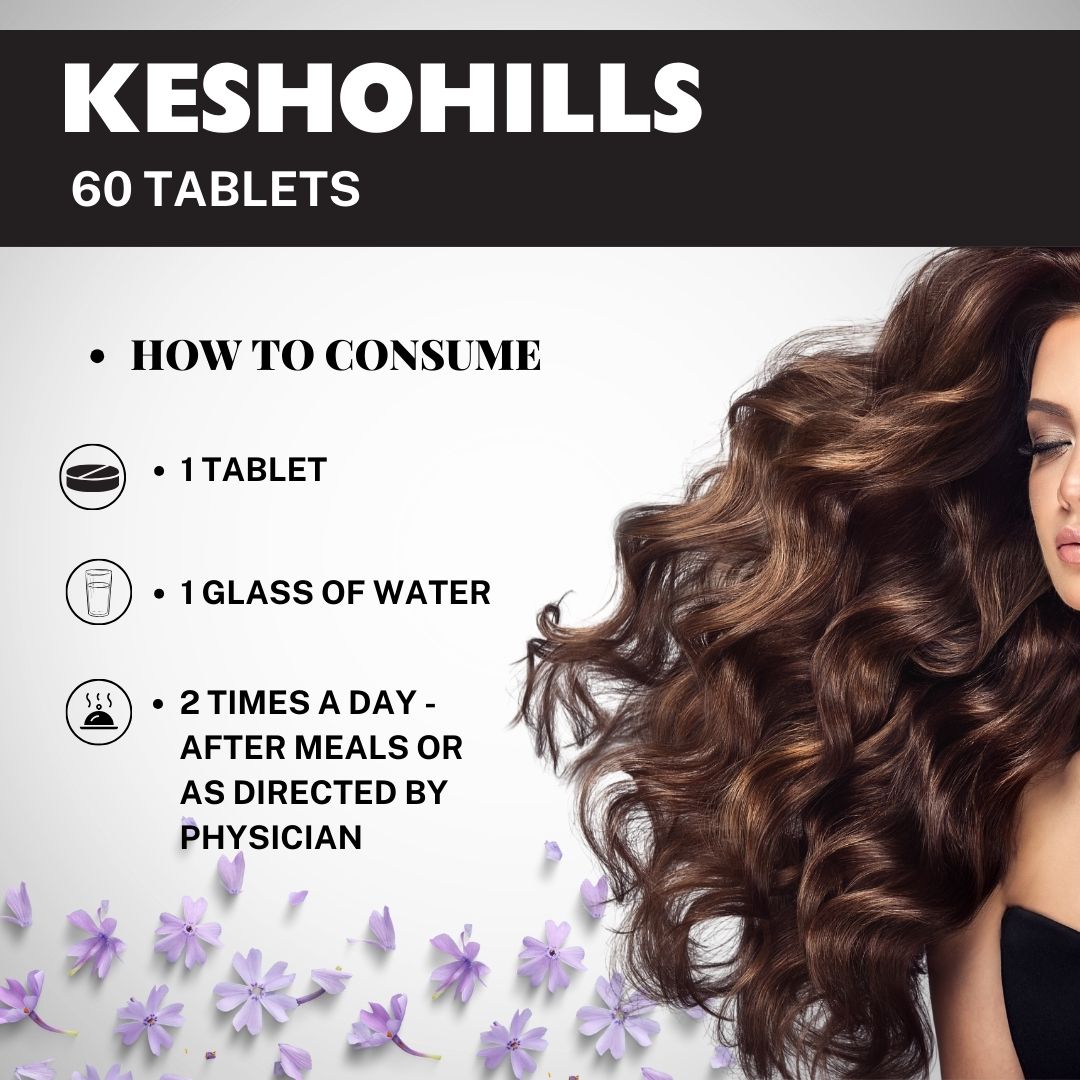 Herbal Hills Ayurveda Keshohills Tablets | Grocsy