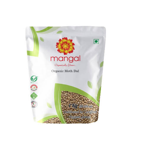 Mangal Organics Moth Dal | Grocsy