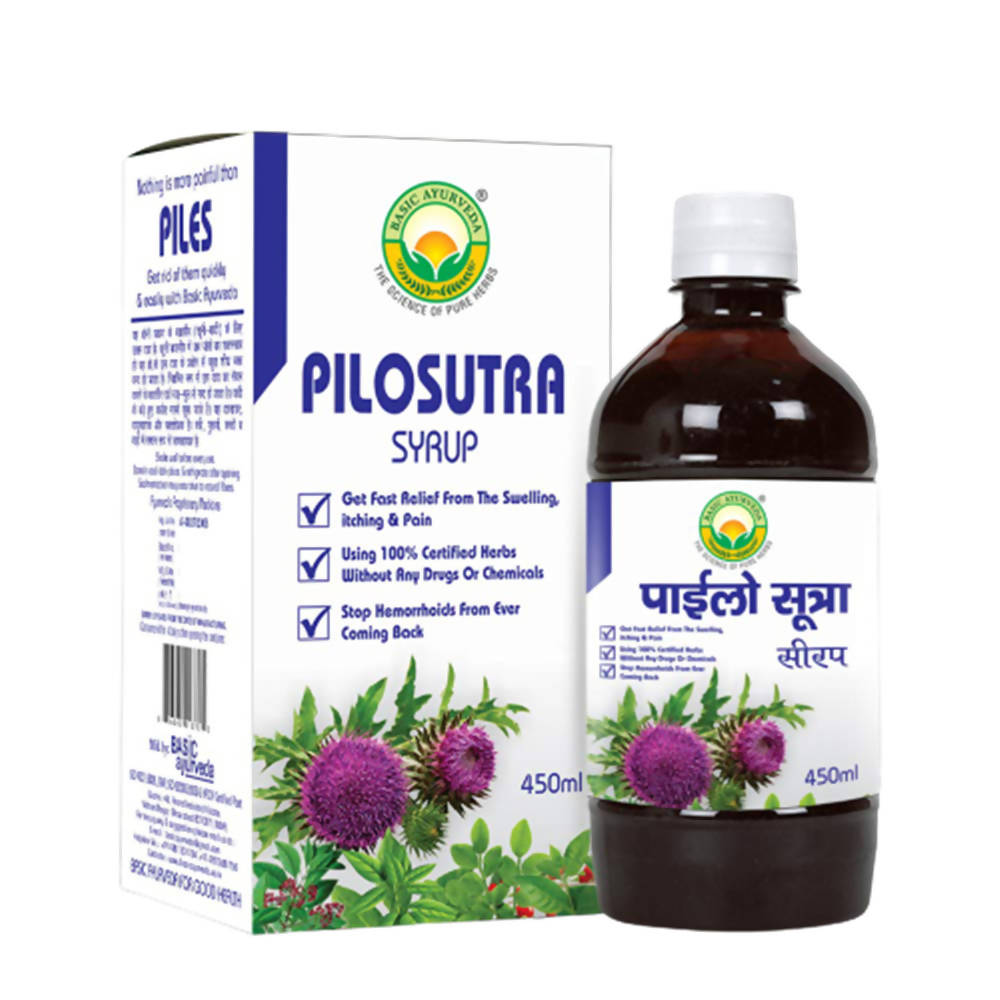 Basic Ayurveda Pilosutra Syrup | Grocsy