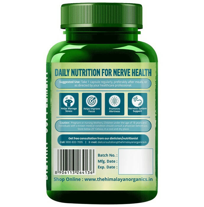 Himalayan Organics L-Tyrosine Capsules | Grocsy