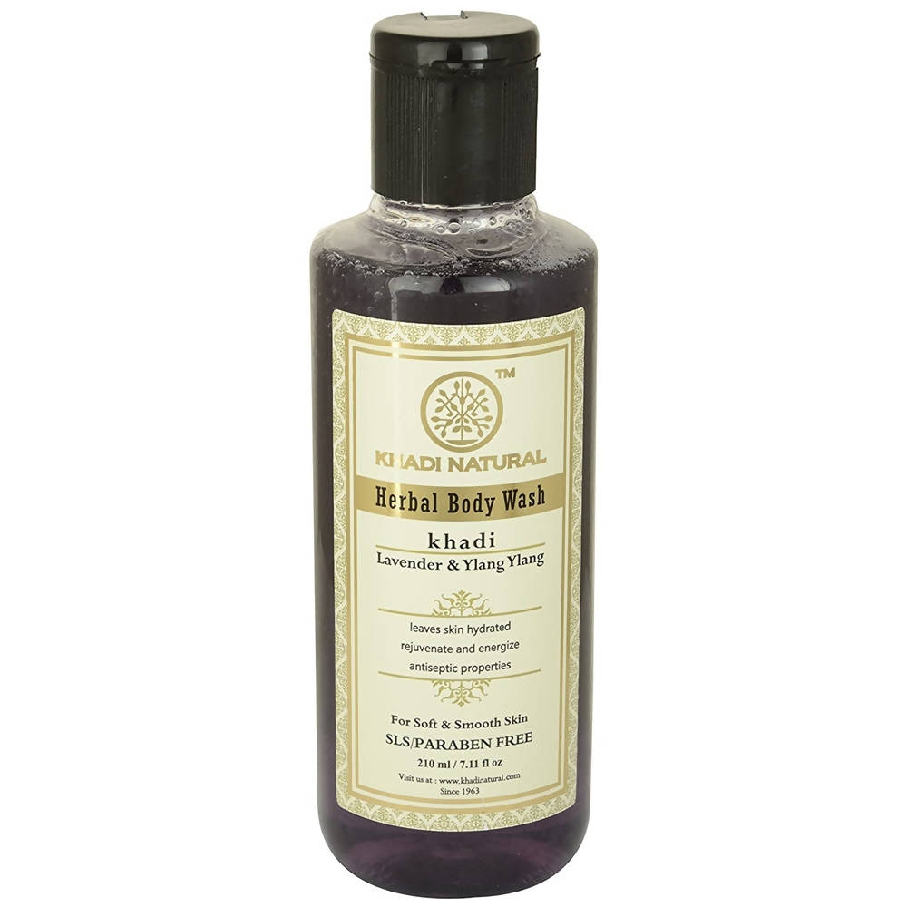 Khadi Natural Lavender & Ylang Ylang Herbal Body Wash | Grocsy