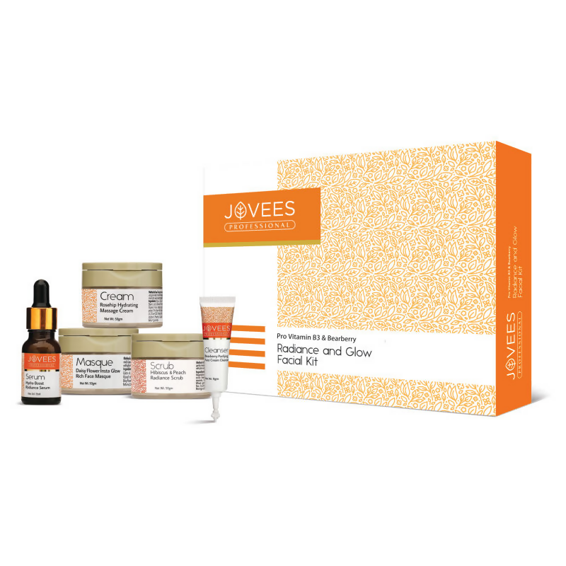 Jovees Professional Radiance and Glow Facial Kit | Grocsy