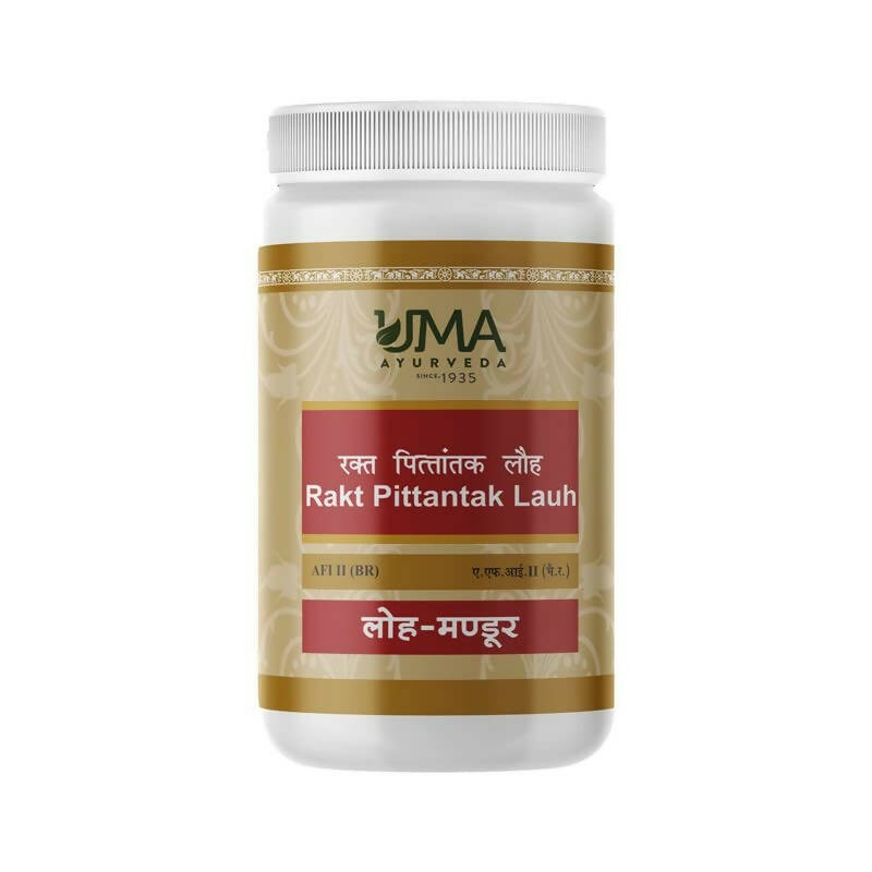 Uma Ayurveda Rakta Pittantak Lauha Tablets | Grocsy