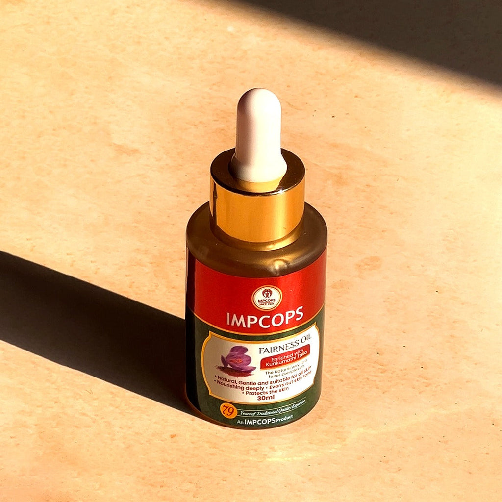 Impcops Fairness Oil – Enriched With Kunkumathi Taila | Grocsy
