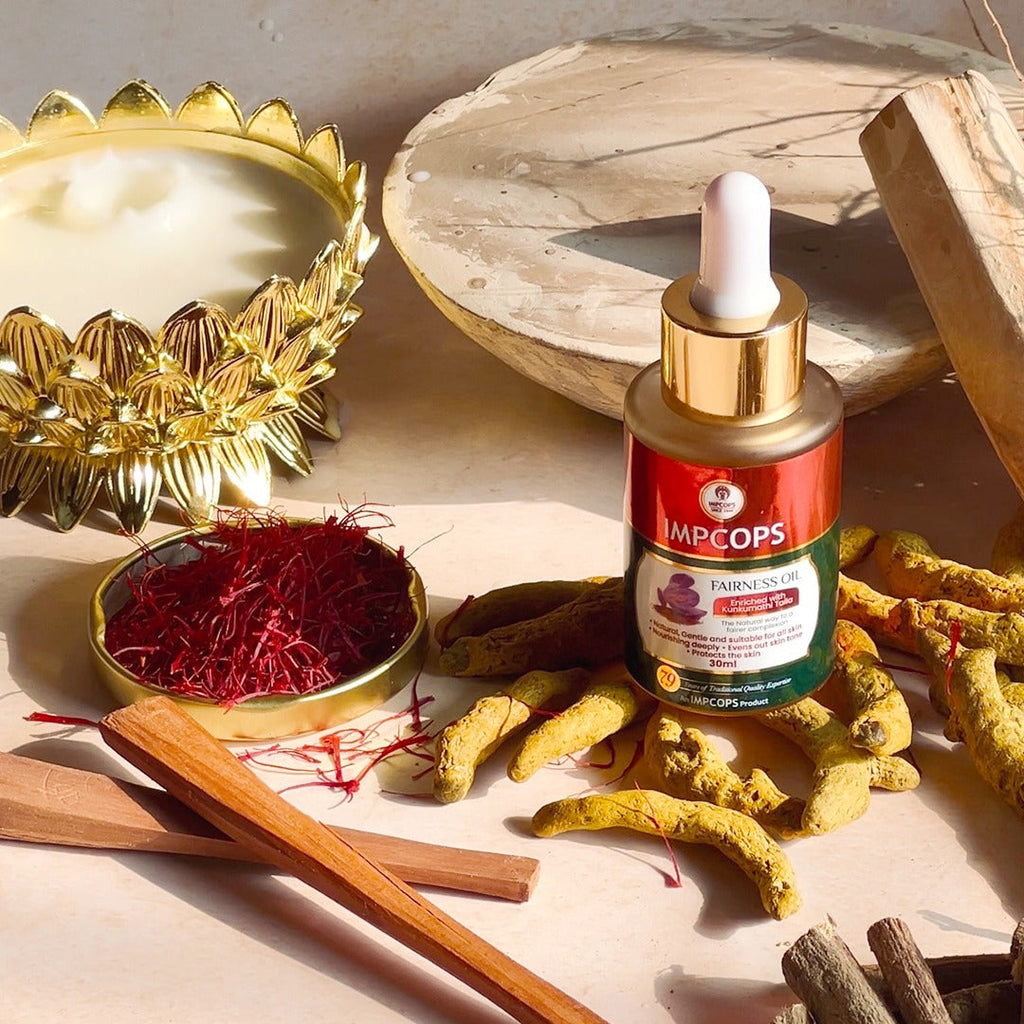 Impcops Fairness Oil – Enriched With Kunkumathi Taila | Grocsy