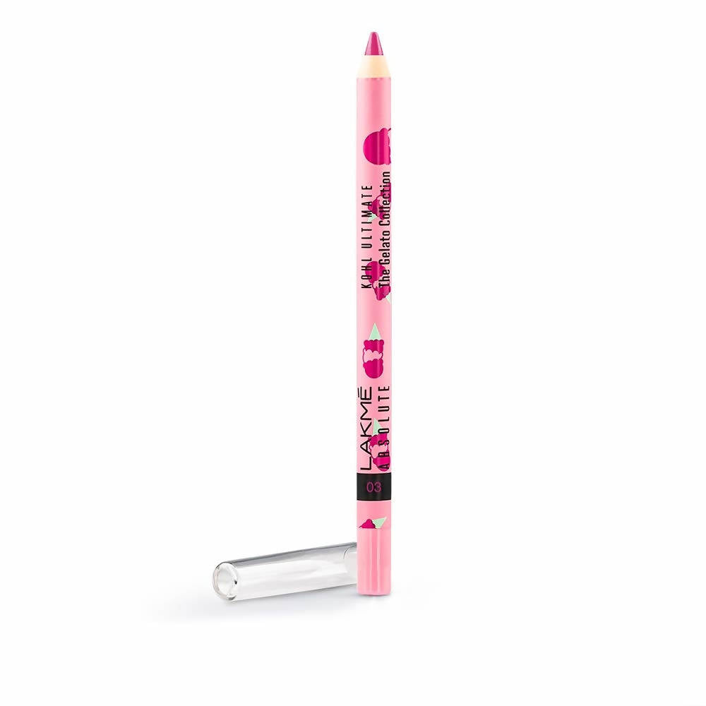 Lakme Absolute Kohl Ultimate The Gelato Collection 03 - Raspberry | Grocsy