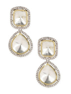 Duet Stone Earrings- Ruby Raang | Grocsy