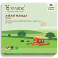 Teabox Assam Masala Chai Tea Bags | Grocsy