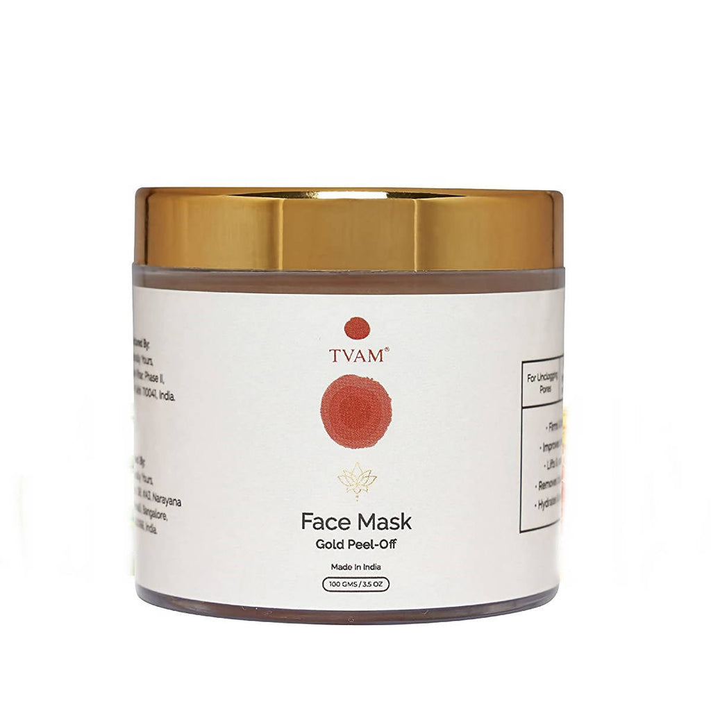Tvam Gold Peel Off Face Mask | Grocsy