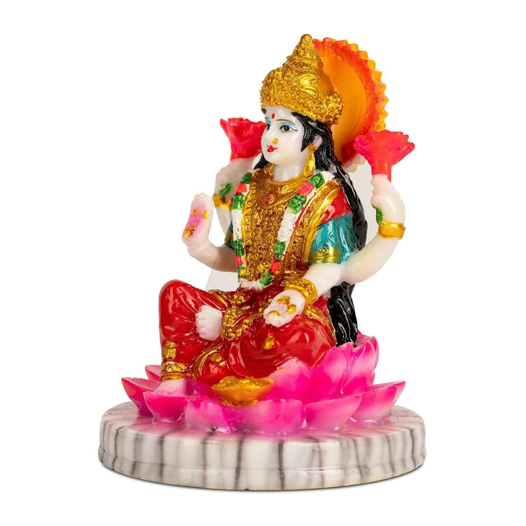 BS Handicrafts Stone Lakshmi Devi Idol | Grocsy
