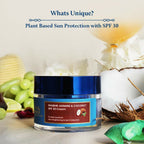 Blue Nectar Shubhr Jasmine & Coconut SPF 30 Sunscreen Face Cream for Plant Based Sun Protection | Grocsy