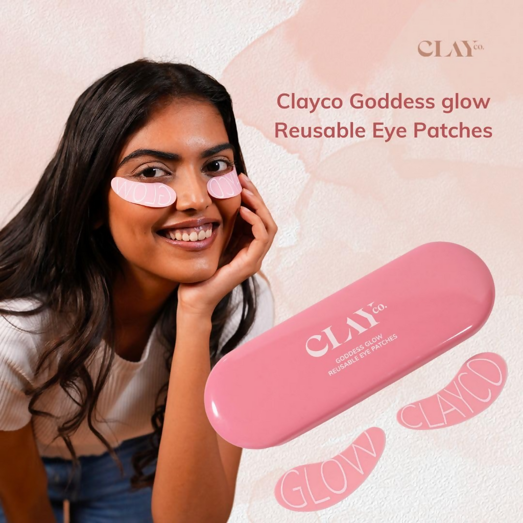Clayco Goddess Glow Re-useable Under Eye Patches | Grocsy