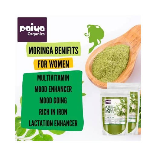 Paiya Organics Certified Organic Moringa Powder | Grocsy