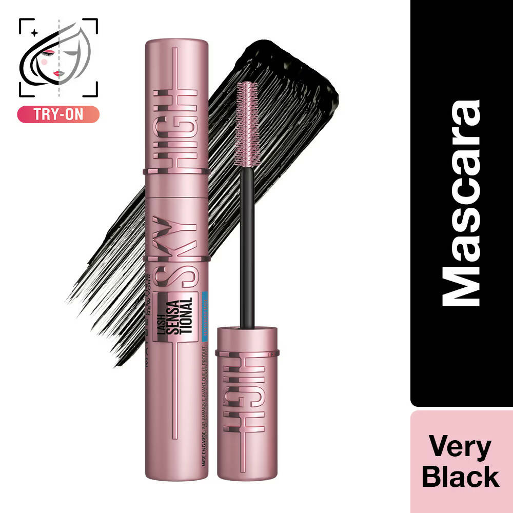 Maybelline New York Lash Sensational Sky High Waterproof Mascara - Very Black | Grocsy