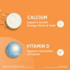 Centrum OstoCalcium 300 Suspension for Kids, Vit D & Calcium to support Growth, Strong Bones & Teeth | Grocsy