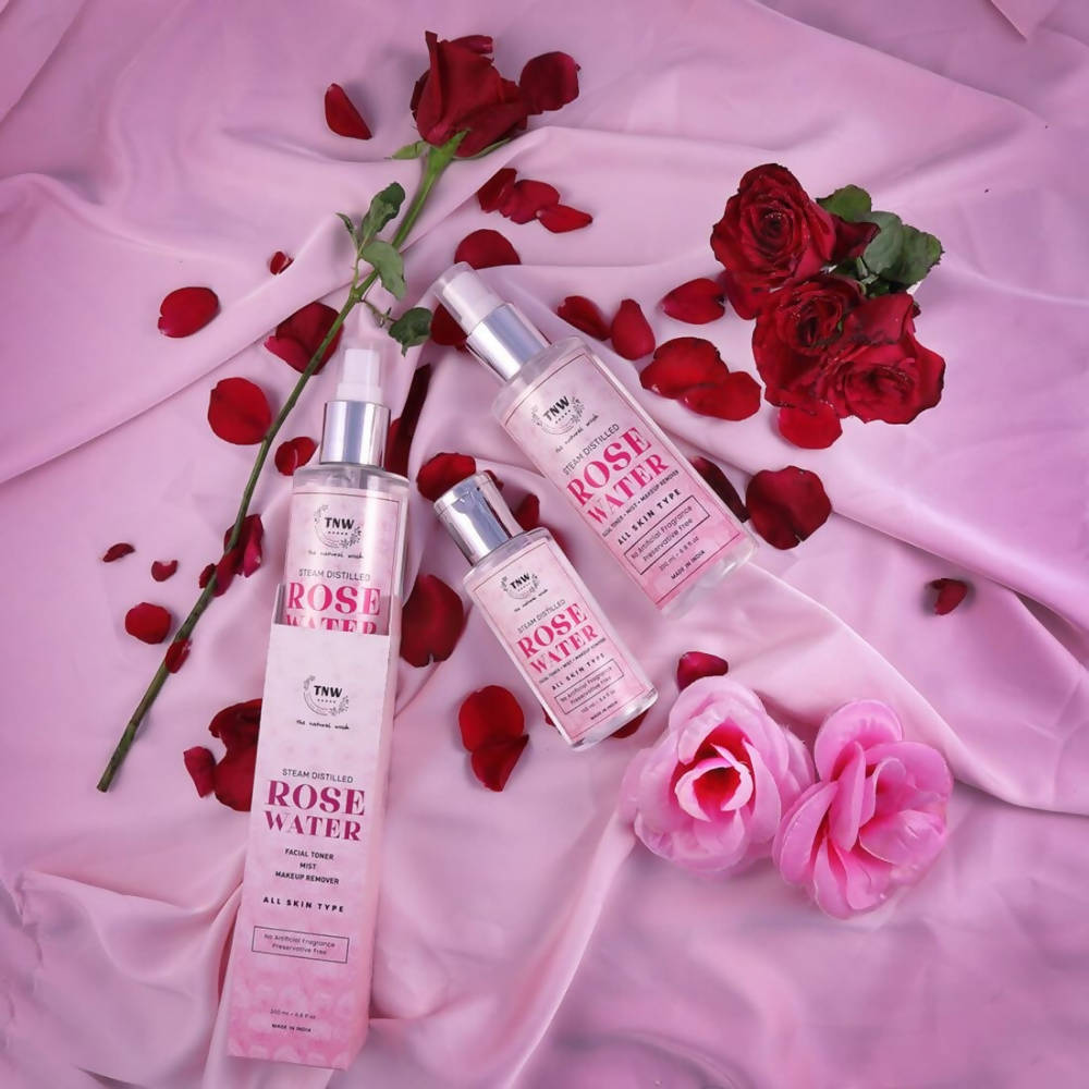 The Natural Wash Steam Distilled Rose Water | Grocsy