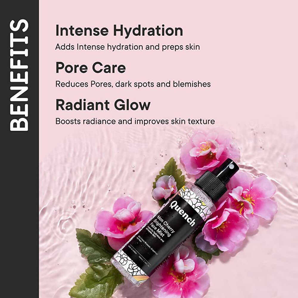 Quench Botanics Mon Cherry Brightening Face Mist - Korean Skincare | Grocsy