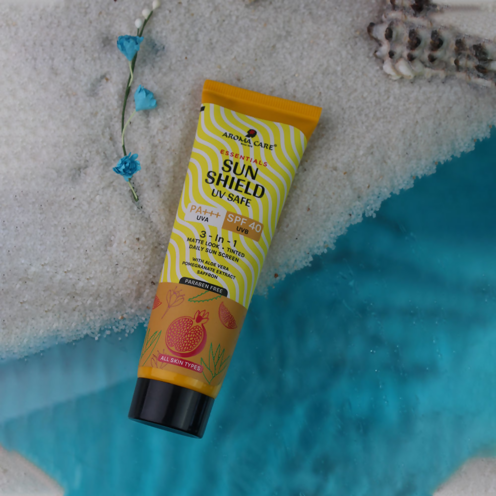 Aroma Care Essential Sun Shield UV Safe SPF 40 PA +++ | Grocsy