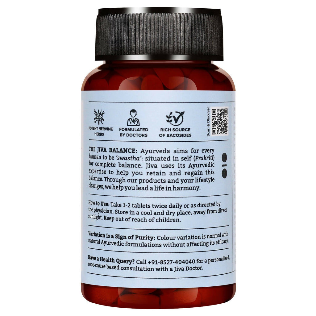 Jiva Ayurveda Memorica Tablets | Grocsy