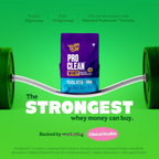 Yoga Bar Pro Clean Whey Protein Isolate Powder | Grocsy