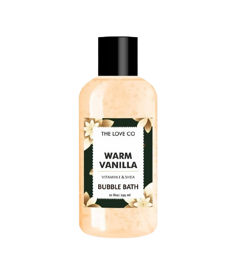 The Love Co Warm Vanilla Bubble Bath | Grocsy
