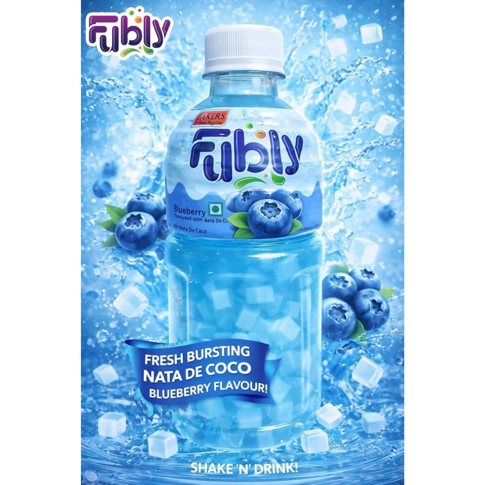 BAKERS Fubly Blueberry Juice Drink | Grocsy