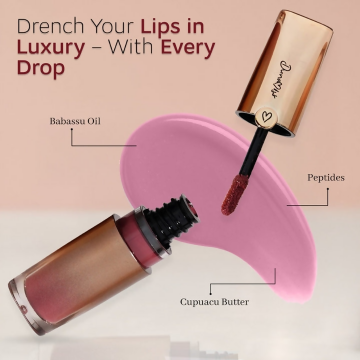 Dunamiss Maria Hydrating Lip Glow Oil Mauve Magic | Grocsy