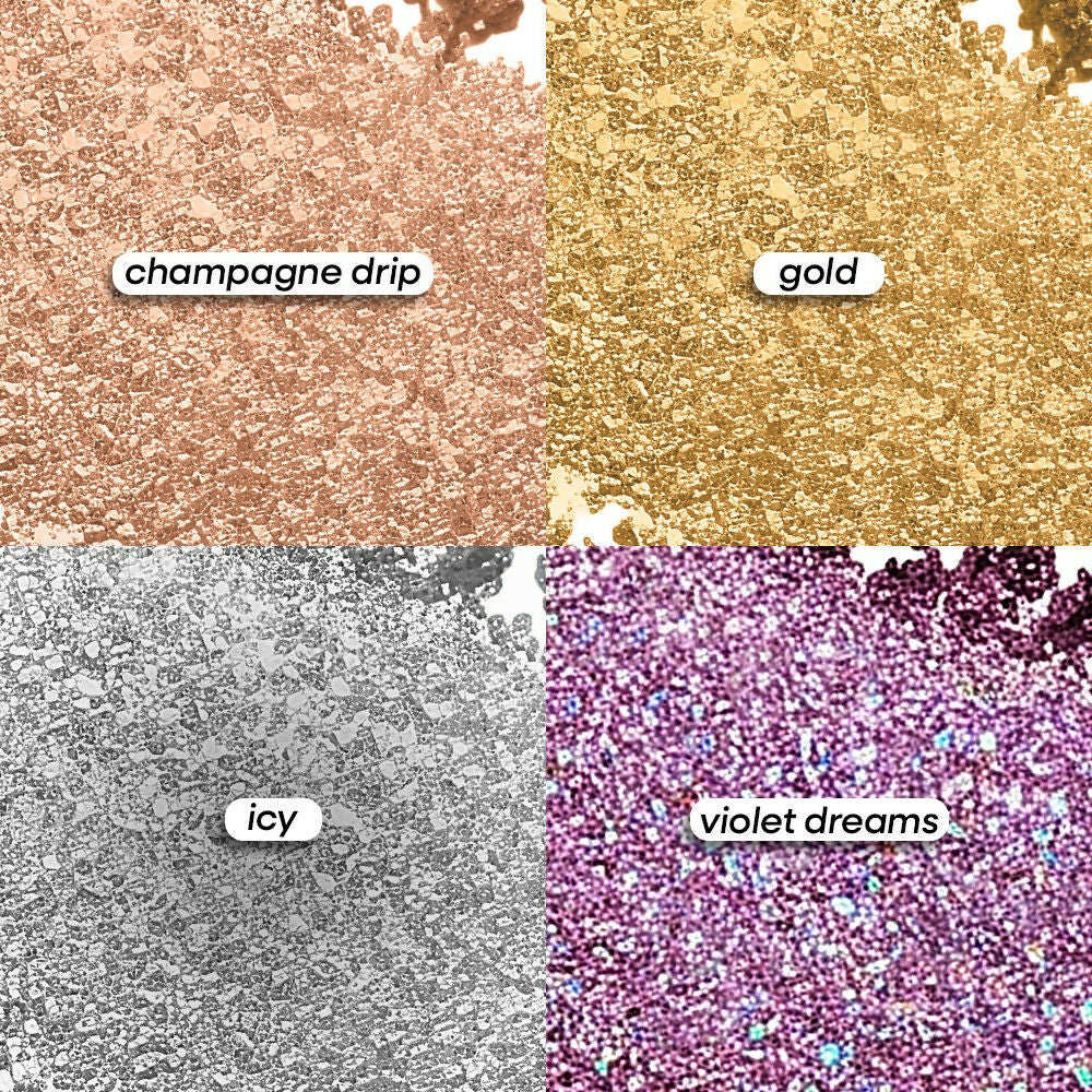 Nykaa Diamond Jelly Cooling Shimmer Eyeshadow Stick - Multi-Use, High Shine Glitter - Champagne Drip | Grocsy