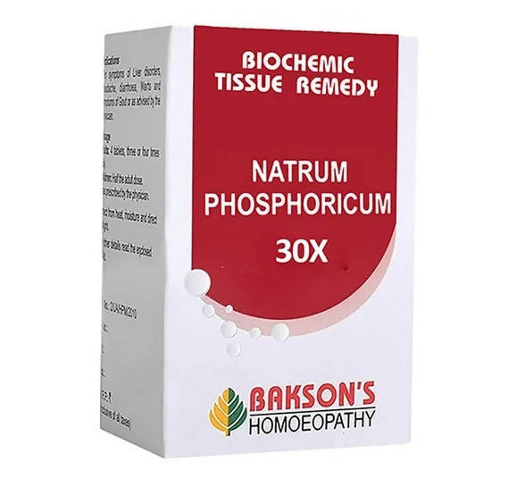 Bakson's Homeopathy Natrum Phosphoricum Biochemic Tablets | Grocsy