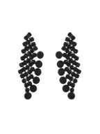 VOJ Women Black Color stainless steel Jewellery Set
