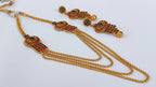Multicolor kemp layer Necklace set