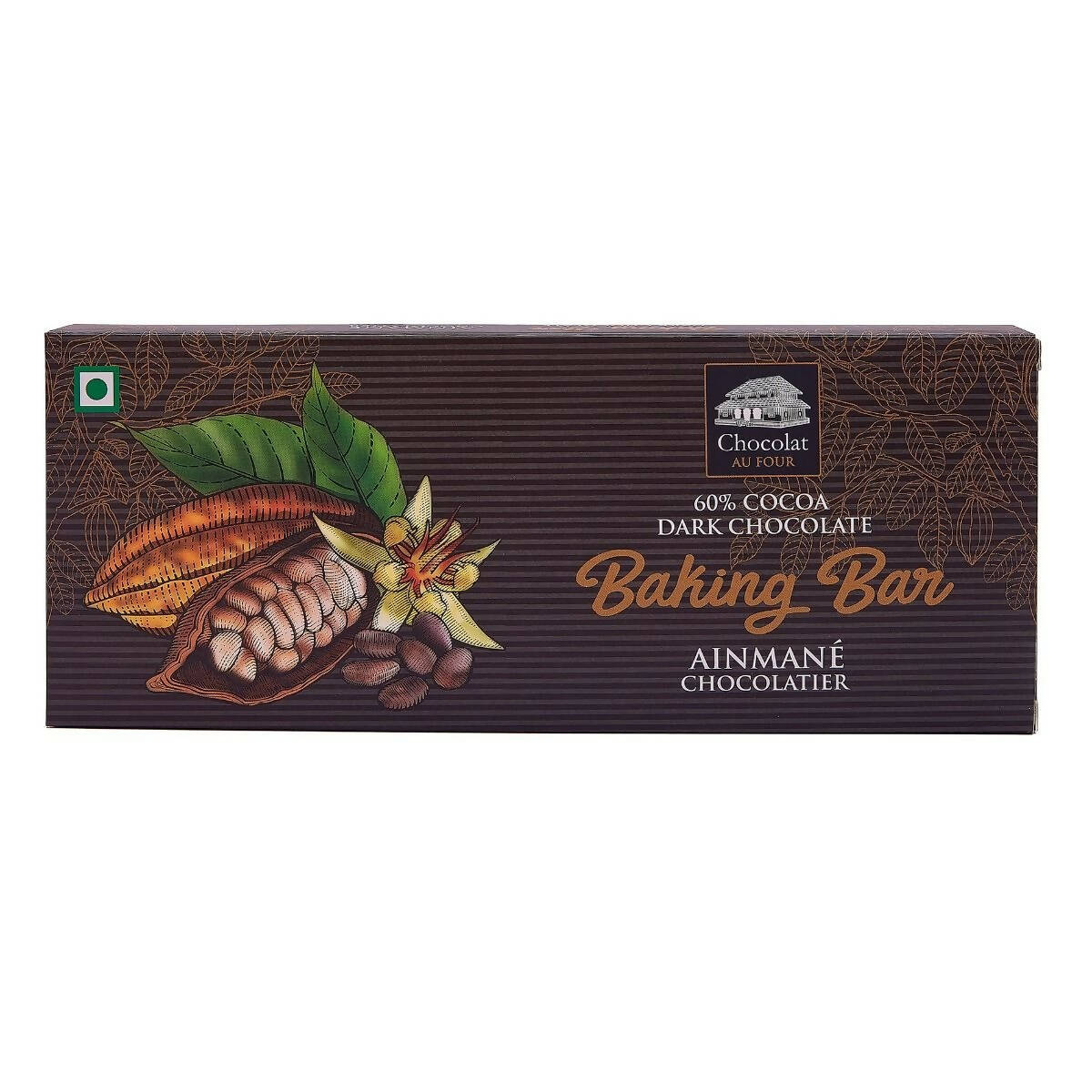 Ainmane Dark Chocolate Baking Bar | Grocsy