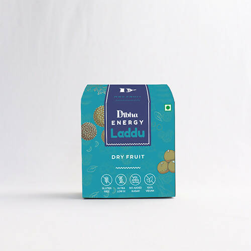 Dibha Dry Fruits Laddu (Vegan, Sugar-Free, Gluten-Free, 100% Natural) | Grocsy
